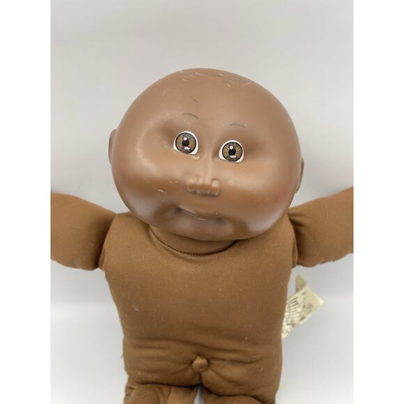 Cabbage Patch Kids Baby Vintage 1978 1982 Black African American Bald 14” - Picture 2 of 13